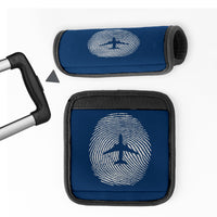Thumbnail for Aviation Finger Print Designed Neoprene Luggage Handle Covers