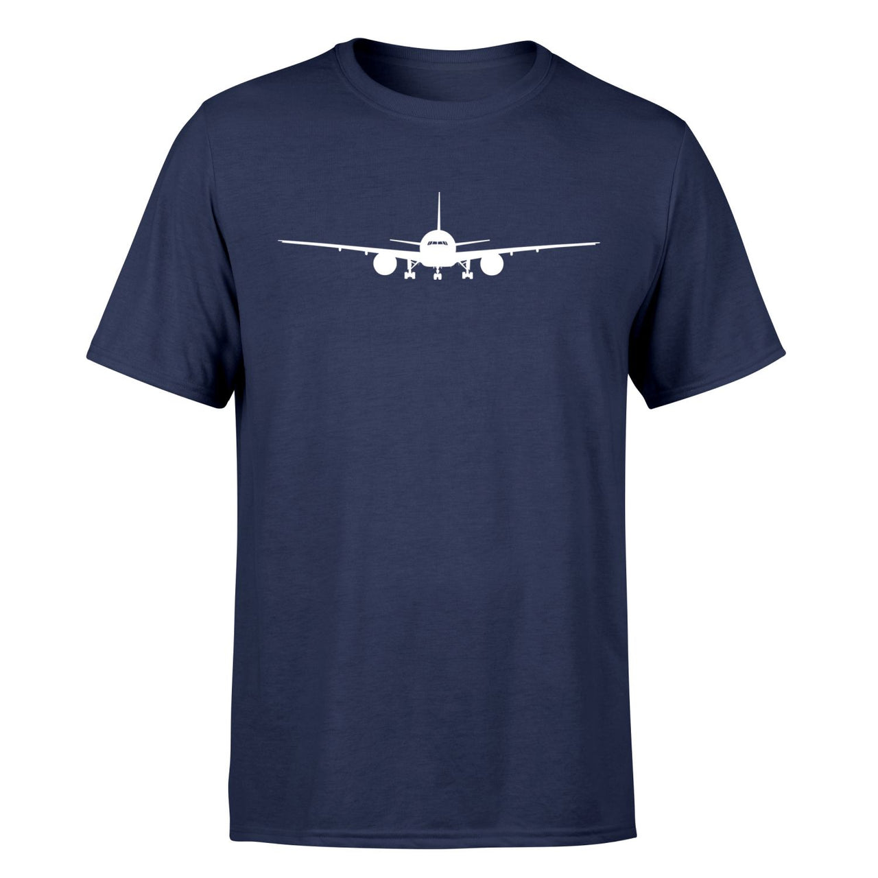 Boeing 777 Silhouette Designed T-Shirts