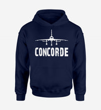 Thumbnail for Concorde & Plane Designed Hoodies