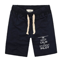 Thumbnail for Student Pilot Designed Cotton Shorts