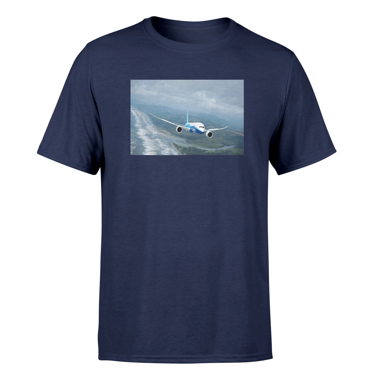 Cruising Boeing 787 Designed T-Shirts