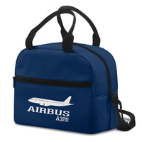 Thumbnail for Airbus A320 Printed Designed Lunch Bags
