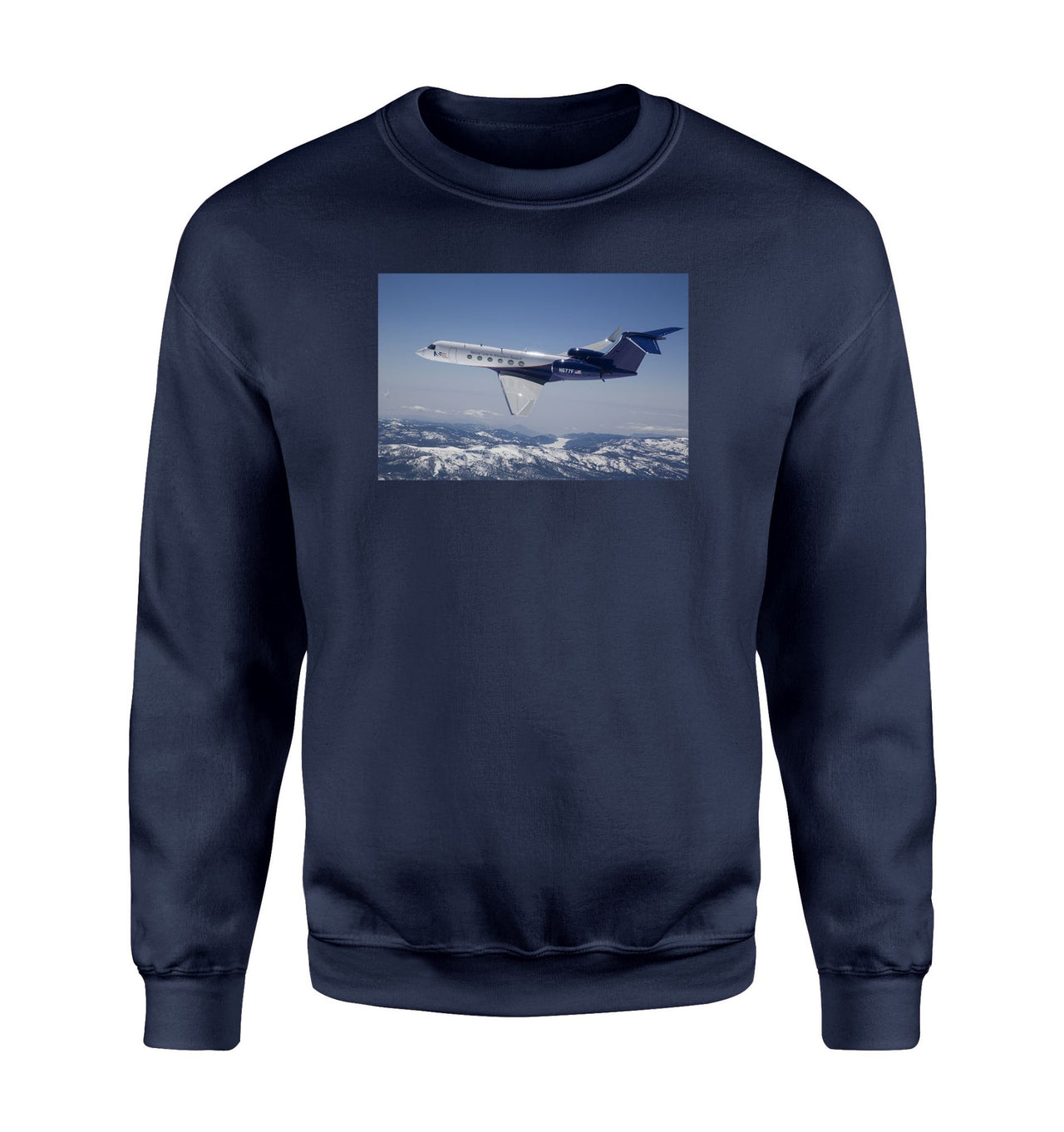 Cruising Gulfstream Jet Designed Sweatshirts