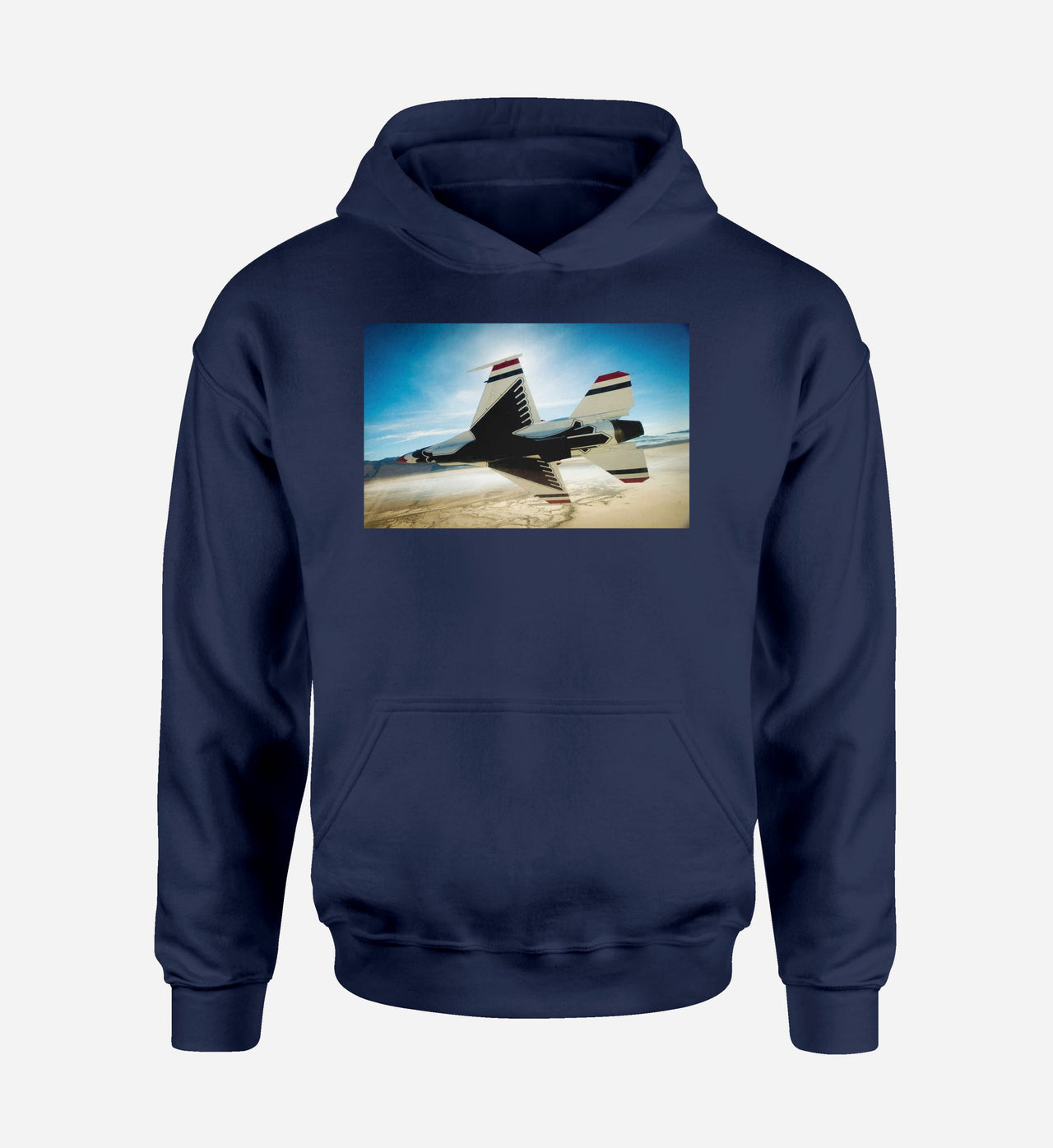 Turning Right Fighting Falcon F16 Designed Hoodies