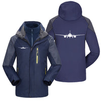 Thumbnail for Boeing 777 Silhouette Designed Thick Skiing Jackets