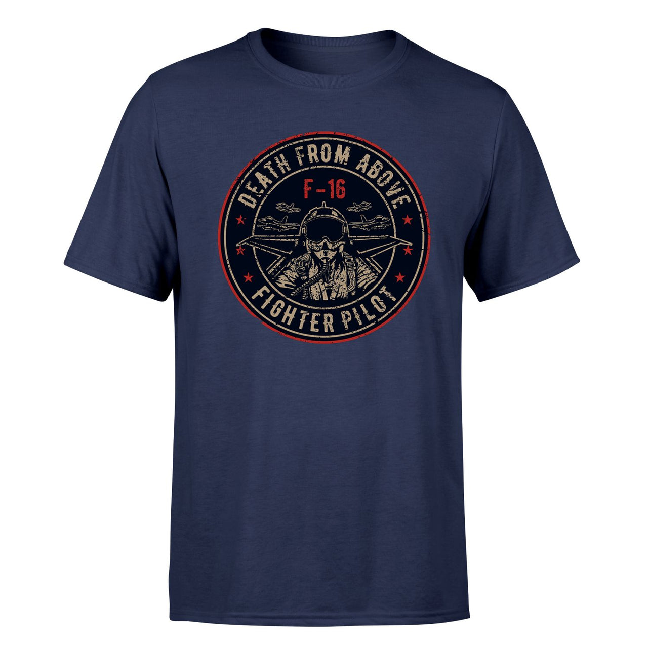 Fighter Jet 16 - Death From Above Designed T-Shirts