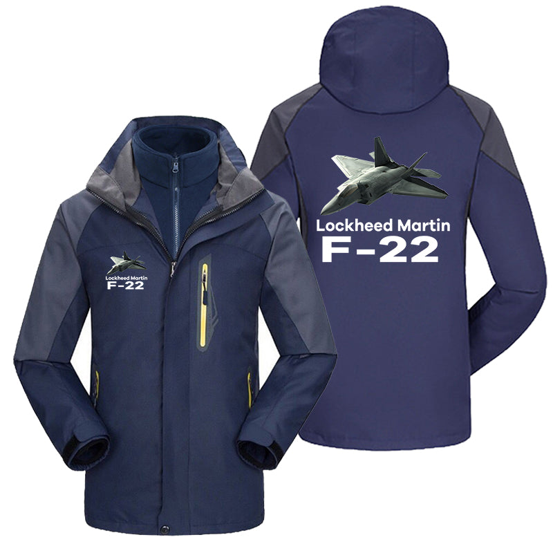 The Lockheed Martin F22 Designed Thick Skiing Jackets