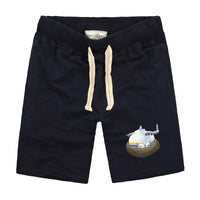 Thumbnail for Antonov 225 Nesting Designed Cotton Shorts
