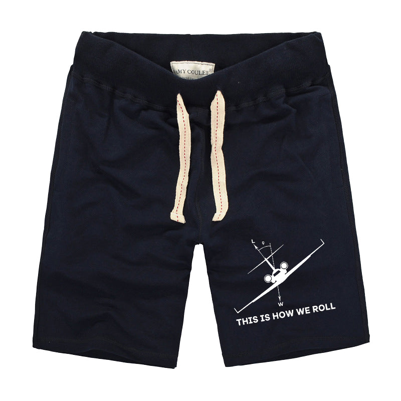 This is How We Roll Designed Cotton Shorts