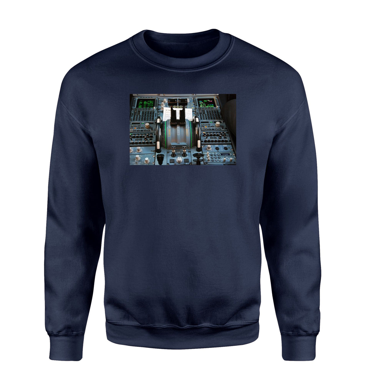 Airbus A320 Cockpit Designed Sweatshirts
