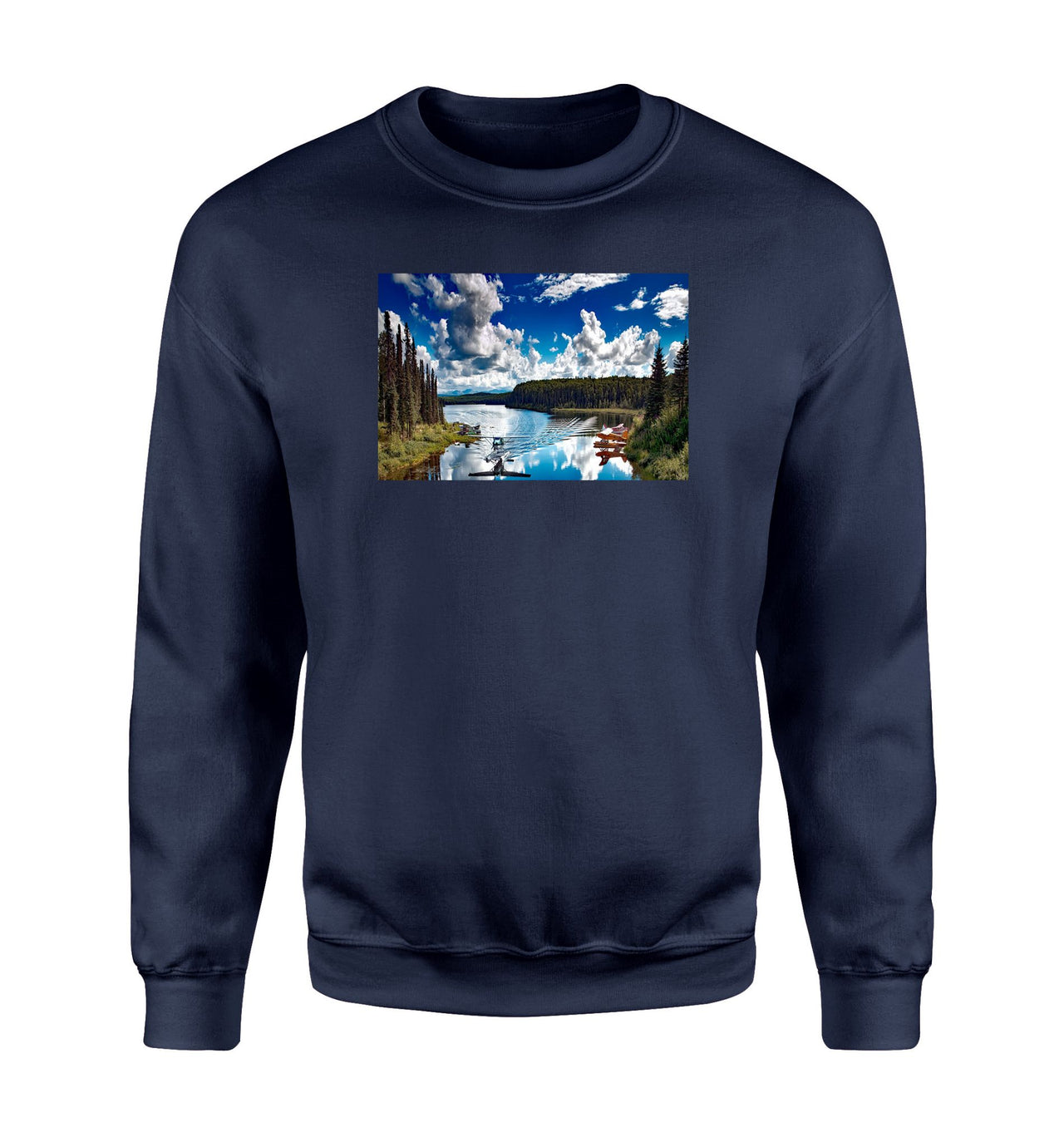Amazing Scenary & Sea Planes Designed Sweatshirts