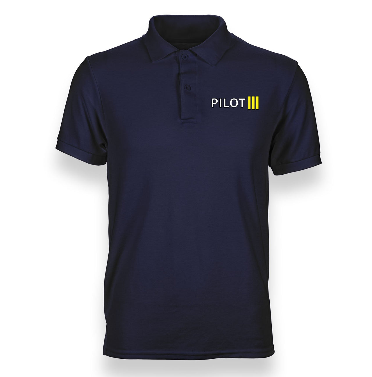 Pilot & Stripes (3 Lines) Designed "WOMEN" Polo T-Shirts