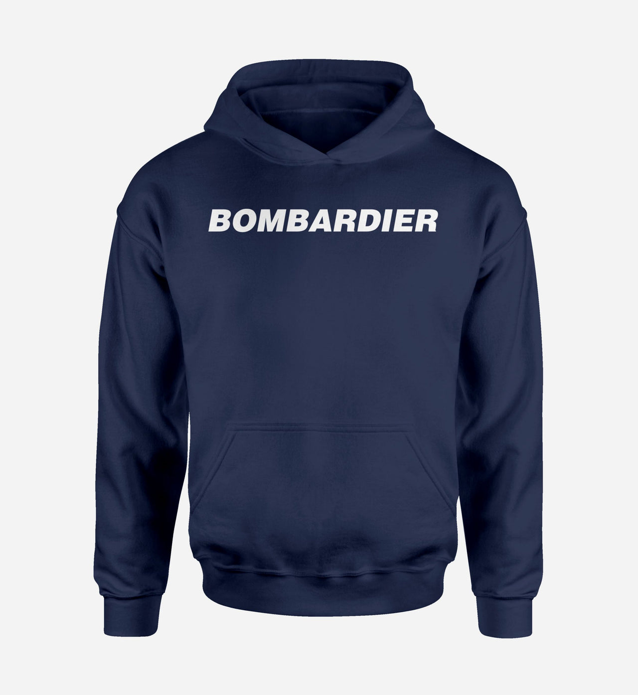 Bombardier & Text Designed Hoodies