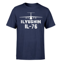 Thumbnail for ILyushin IL-76 & Plane Designed T-Shirts