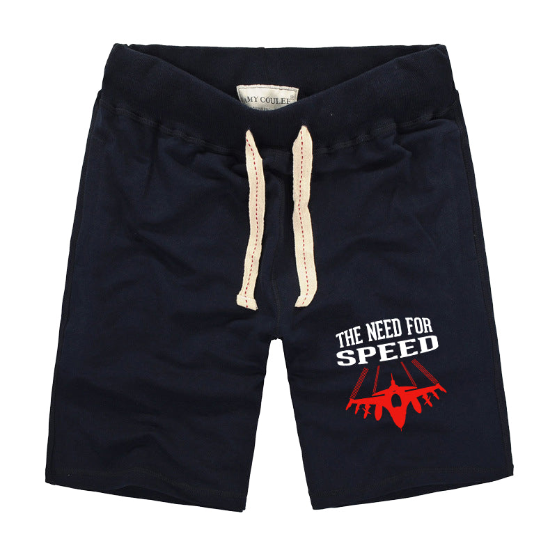 The Need For Speed Designed Cotton Shorts