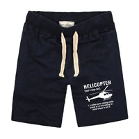 Thumbnail for Helicopter [Noun] Designed Cotton Shorts