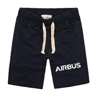 Thumbnail for Airbus & Text Designed Cotton Shorts