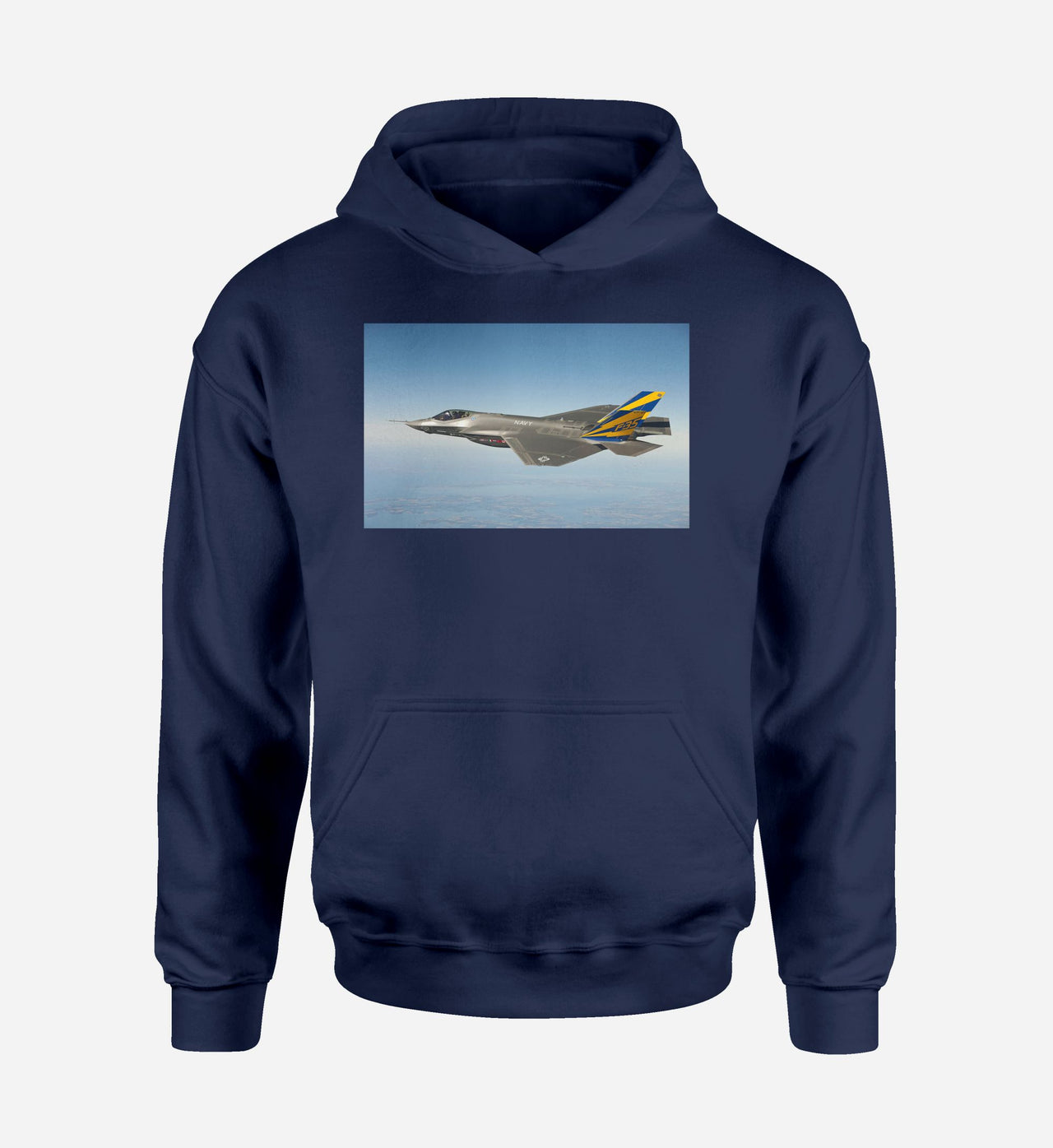 Cruising Fighter Jet 35 Designed Hoodies