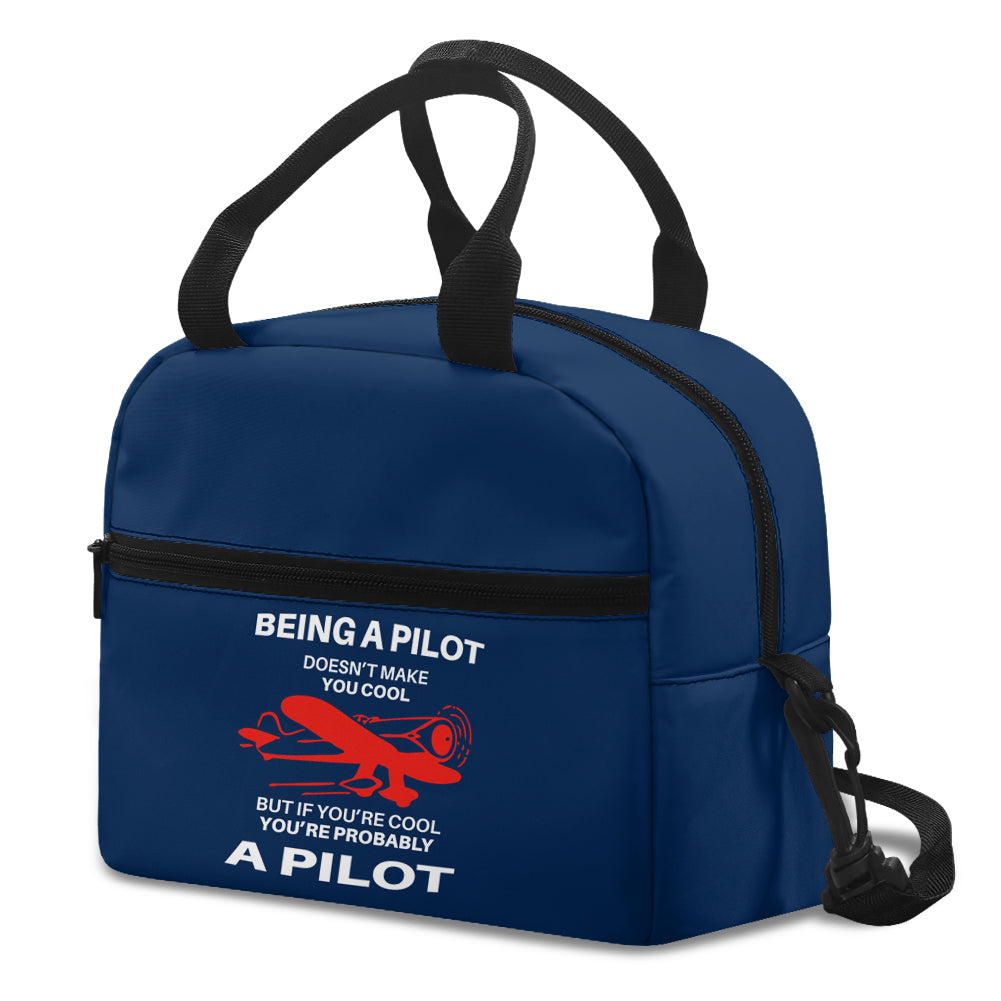 If You're Cool You're Probably a Pilot Designed Lunch Bags