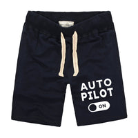 Thumbnail for Auto Pilot ON Designed Cotton Shorts