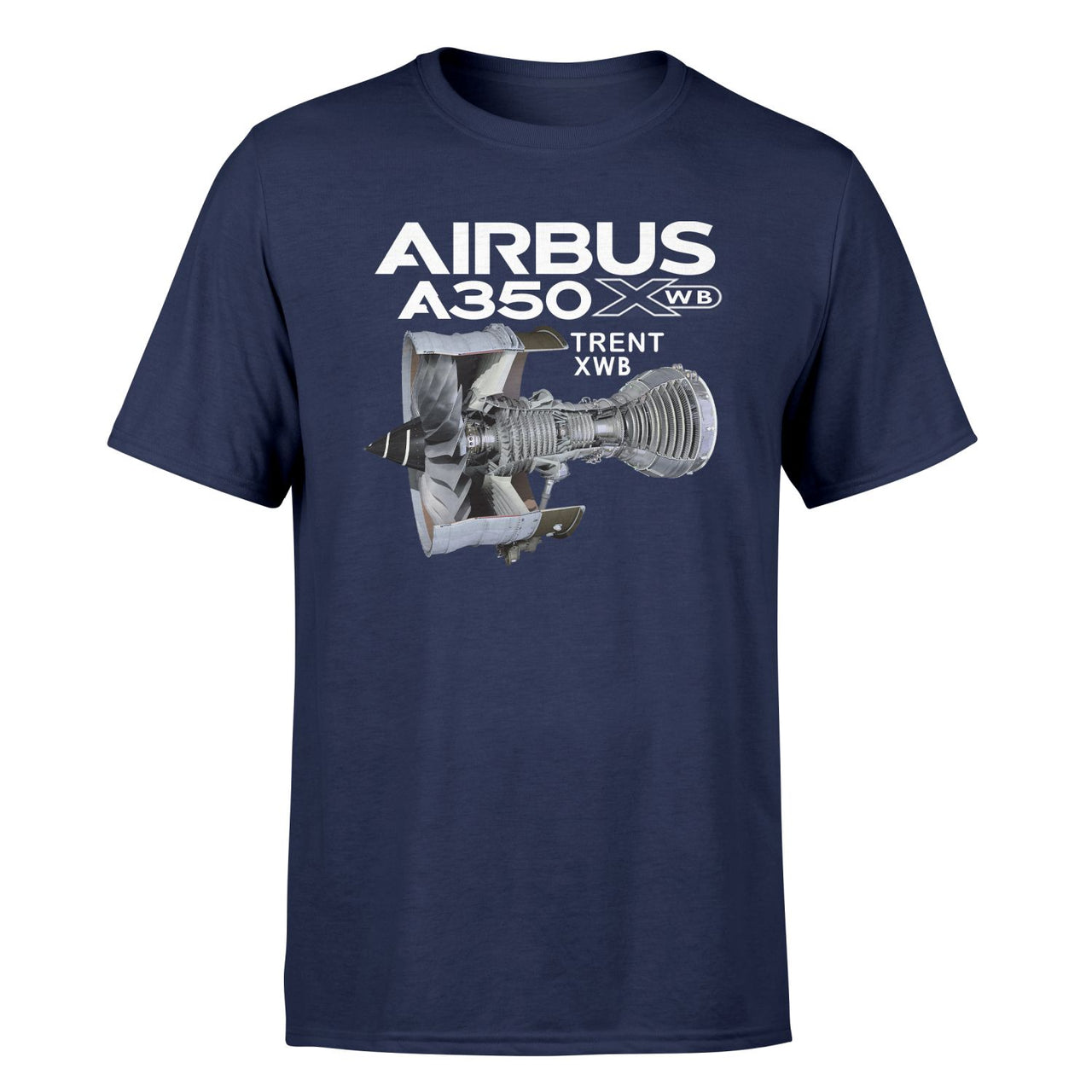 Airbus A350 & Trent Wxb Engine Designed T-Shirts