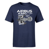 Thumbnail for Airbus A350 & Trent Wxb Engine Designed T-Shirts