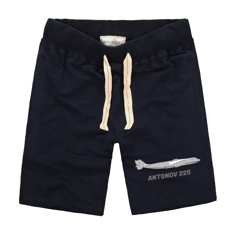 antonov 225 Designed Cotton Shorts