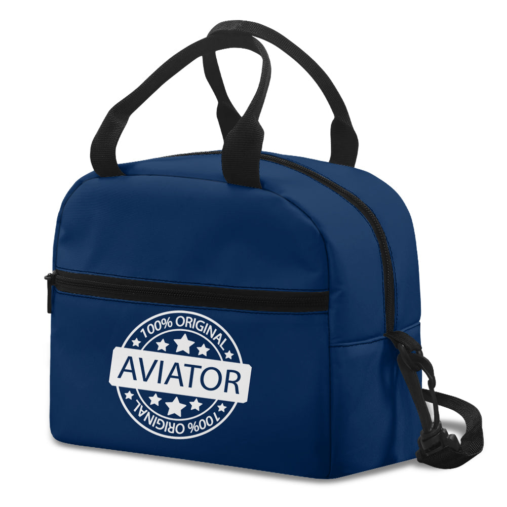 %100 Original Aviator Designed Lunch Bags