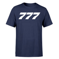 Thumbnail for 777 Flat Text Designed T-Shirts
