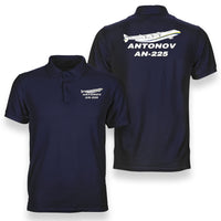 Thumbnail for Antonov AN-225 (27) Designed Double Side Polo T-Shirts
