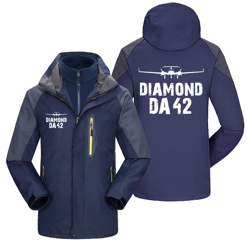 Diamond DA42 & Plane Designed Thick Skiing Jackets