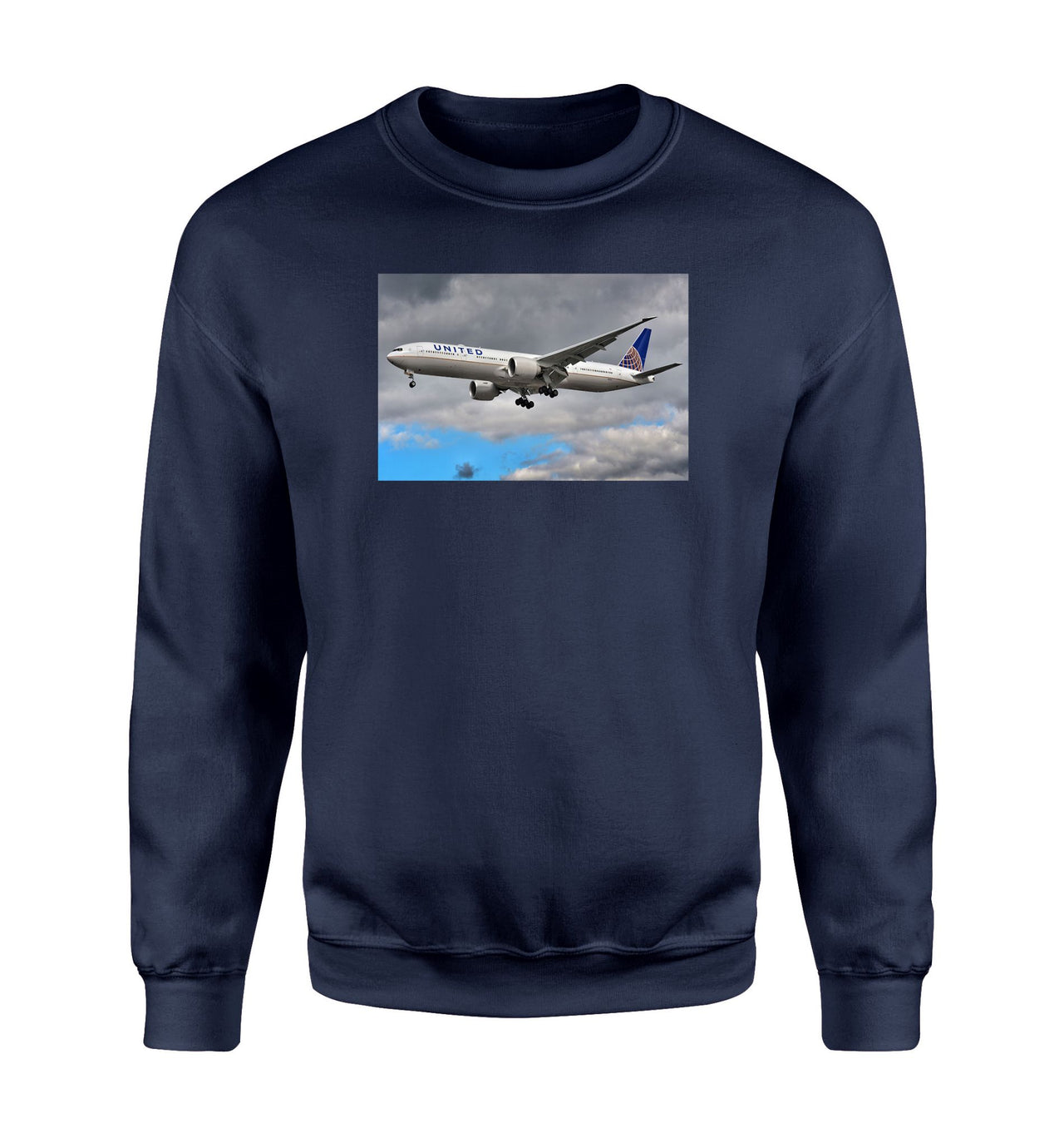 United Airways Boeing 777 Designed Sweatshirts