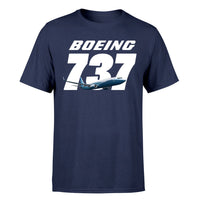 Thumbnail for Super Boeing 737+Text Designed T-Shirts