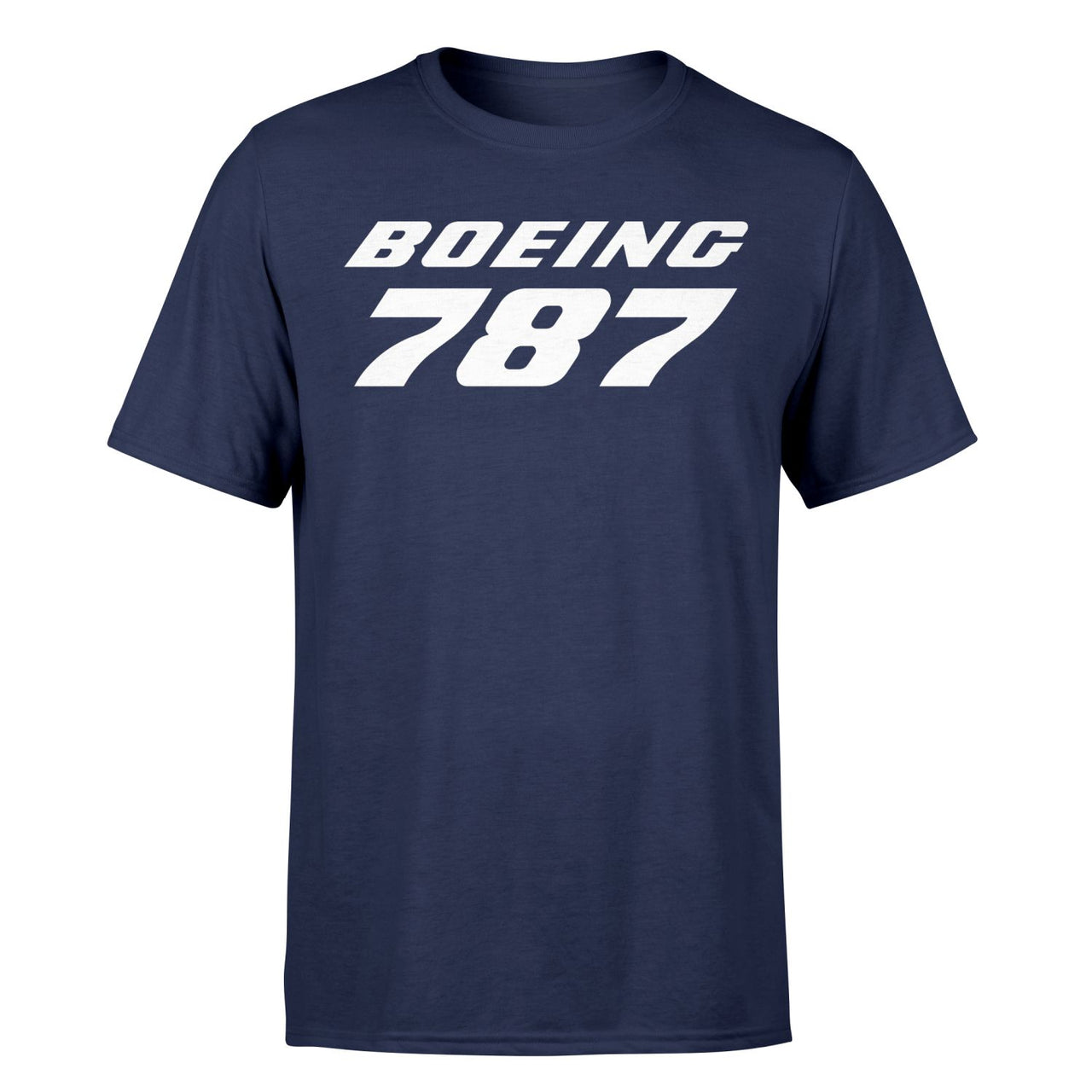 Boeing 787 & Text Designed T-Shirts