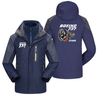 Thumbnail for Boeing 737 Engine & CFM56 Designed Thick Skiing Jackets