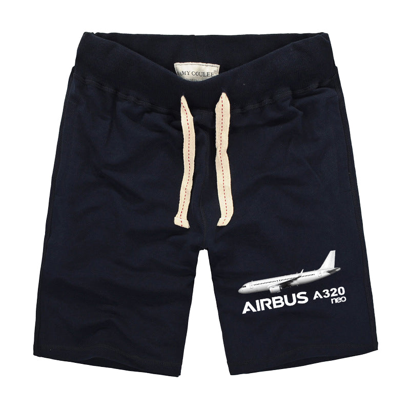The Airbus A320Neo Designed Cotton Shorts