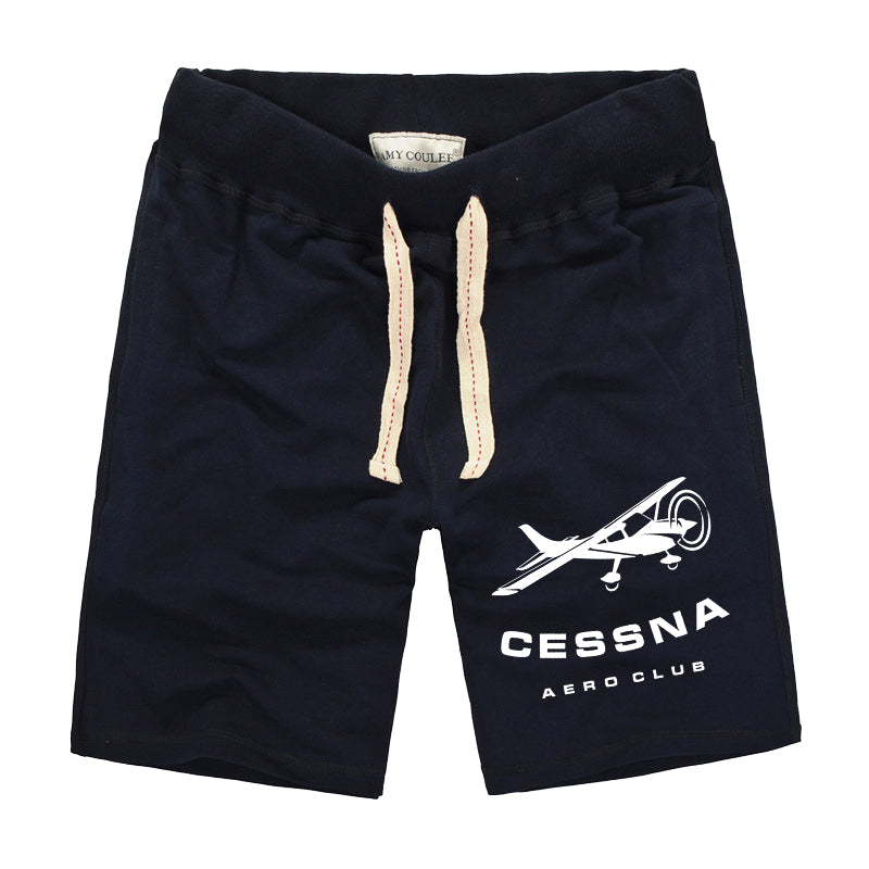 Cessna Aeroclub Designed Cotton Shorts