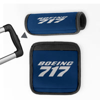 Thumbnail for Boeing 717 & Text Designed Neoprene Luggage Handle Covers