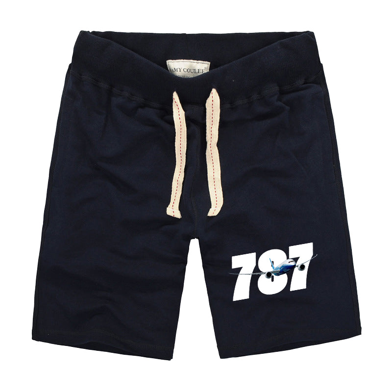 Super Boeing 787 Designed Cotton Shorts