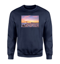 Thumbnail for Airport Photo During Sunset Designed Sweatshirts