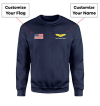 Thumbnail for Custom Flag & Name with (Special US Air Force) Designed 3D Sweatshirts