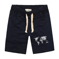 Thumbnail for World Map (Text) Designed Cotton Shorts