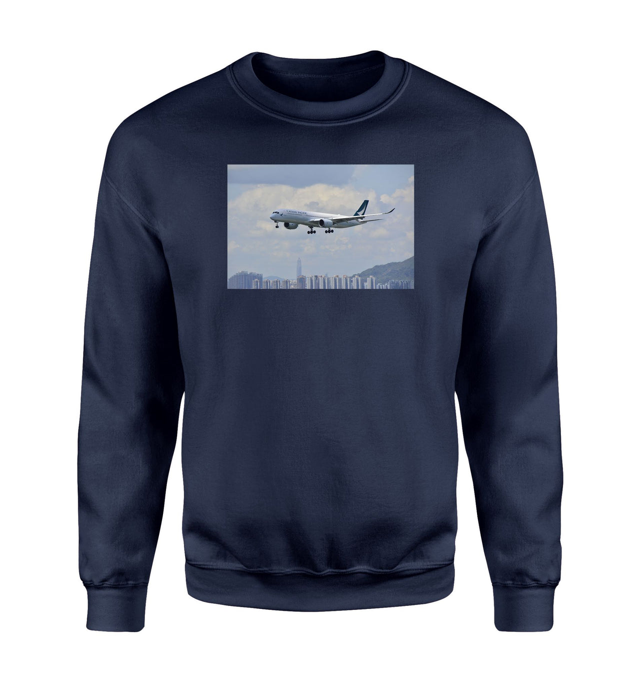 Cathay Pacific Airbus A350 Designed Sweatshirts