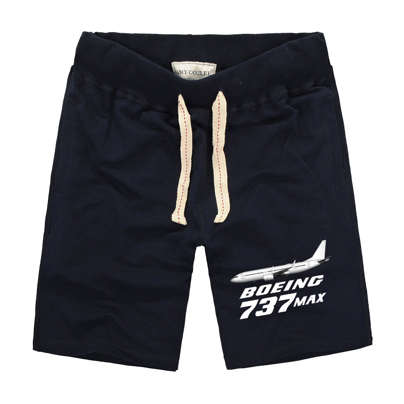 The Boeing 737Max Designed Cotton Shorts