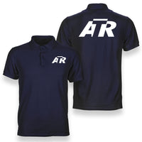 Thumbnail for ATR & Text Designed Double Side Polo T-Shirts