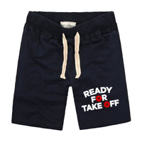 Thumbnail for Ready For Takeoff Designed Cotton Shorts