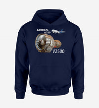 Thumbnail for Airbus A320 & V2500 Engine Designed Hoodies