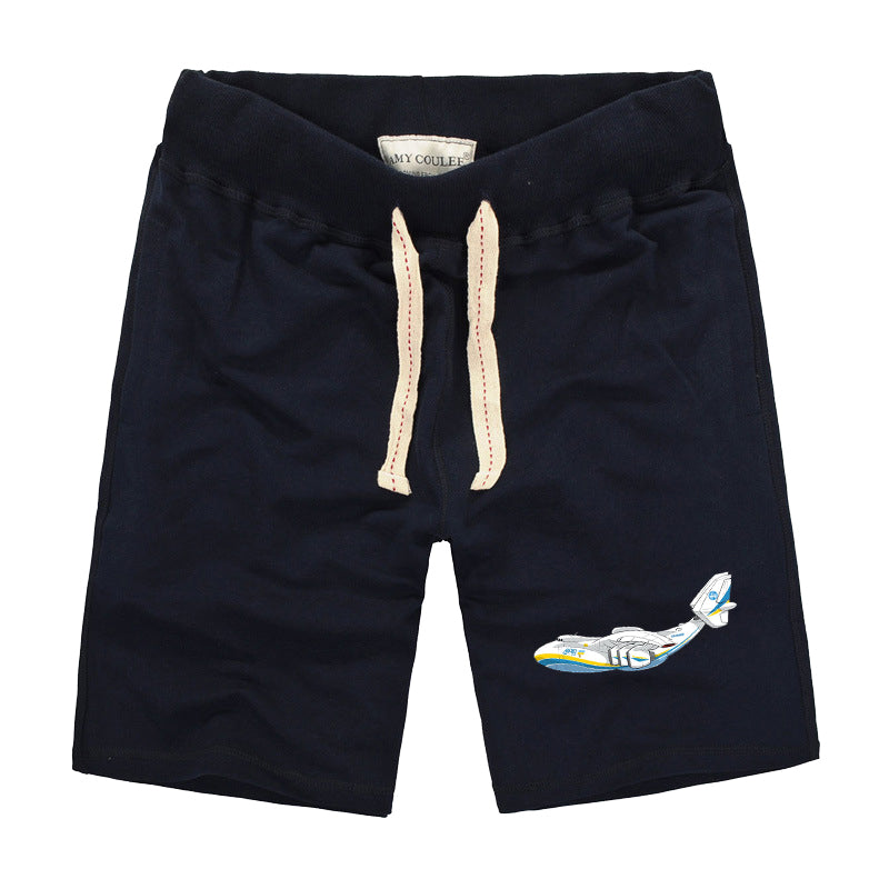 RIP Antonov An-225 Designed Cotton Shorts