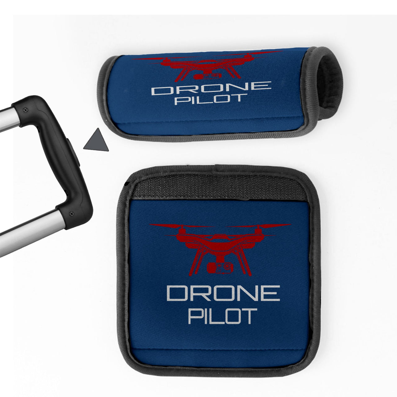 Drone Pilot Designed Neoprene Luggage Handle Covers