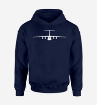 Thumbnail for Ilyushin IL-76 Silhouette Designed Hoodies